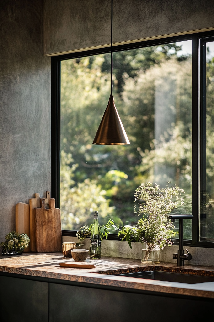 5. Full-Length Picture Window (Kitchen Window Ideas) - Kitchen Window Ideas