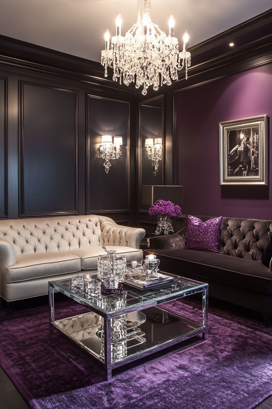 6. 1930s Hollywood Glamour (Vintage Living Room Ideas) - Vintage Living Room Ideas