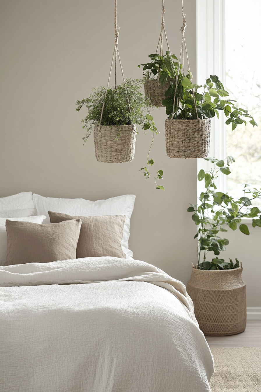 10. Botanical Bliss (Scandinavian Bedroom Ideas) - Scandinavian Bedroom Ideas