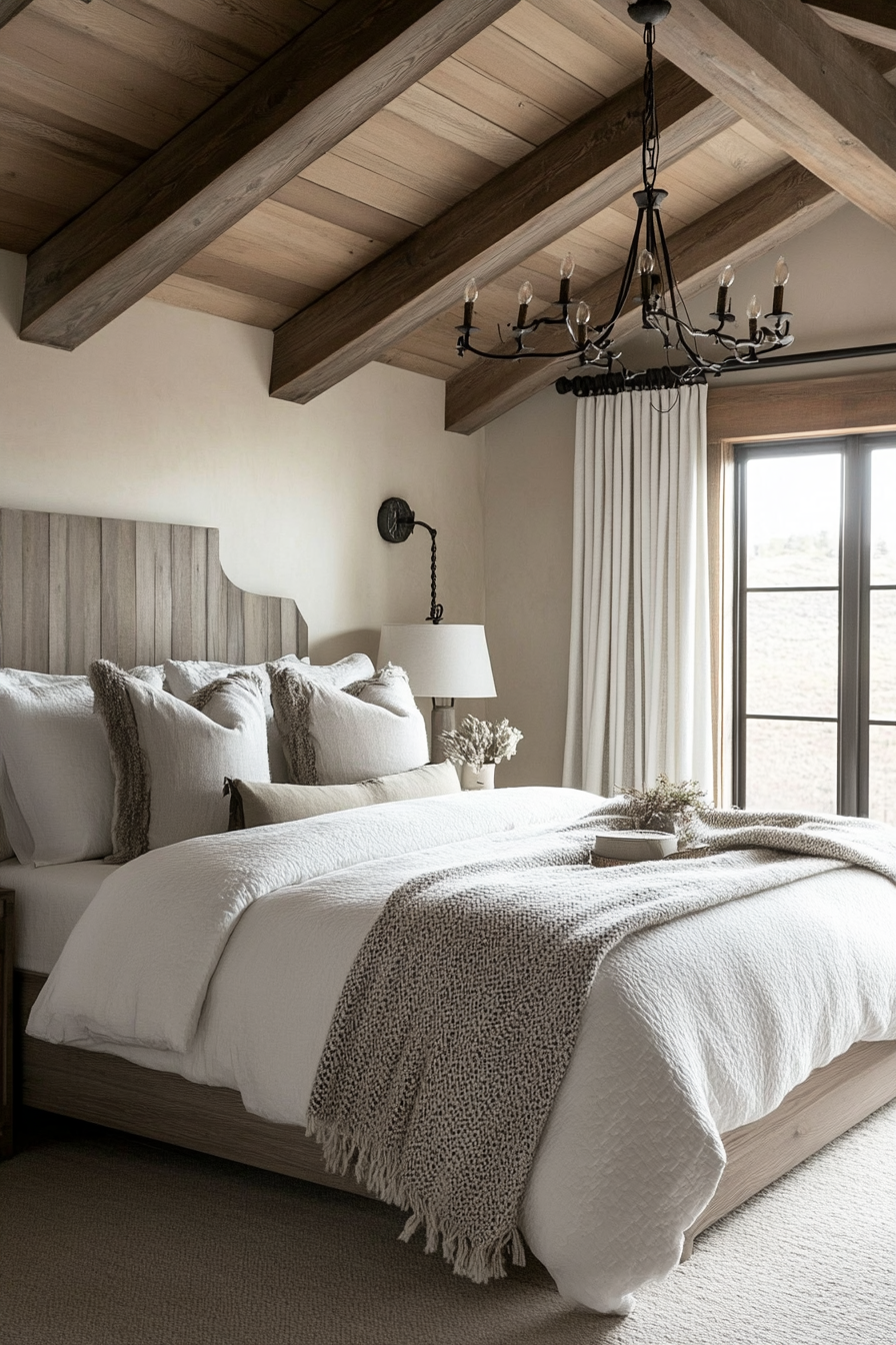 12. Modern Rustic Retreat (Scandinavian Bedroom Ideas) - Scandinavian Bedroom Ideas