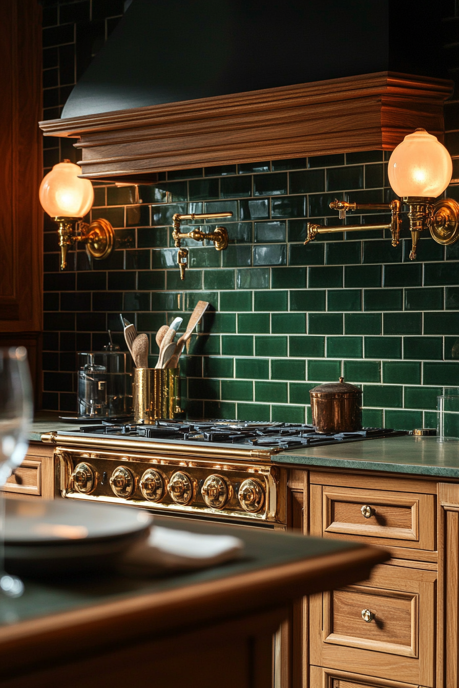 2. Warm Heritage Oak (Classic Kitchen Ideas) - Classic Kitchen Ideas