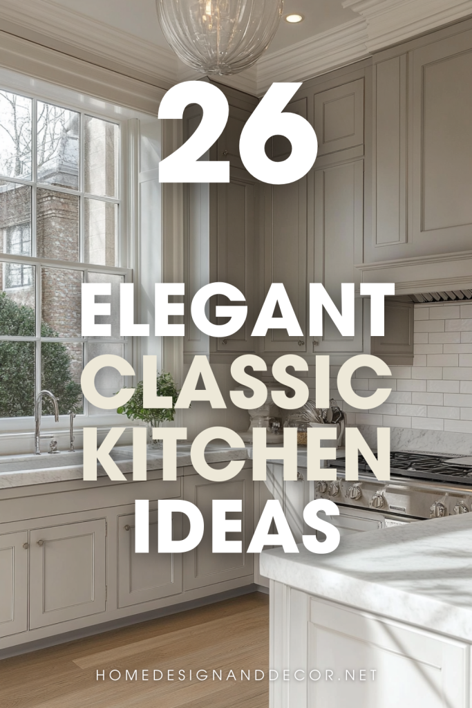 25+ Charming Classic Kitchen Ideas 2025 – Home Design & Decor