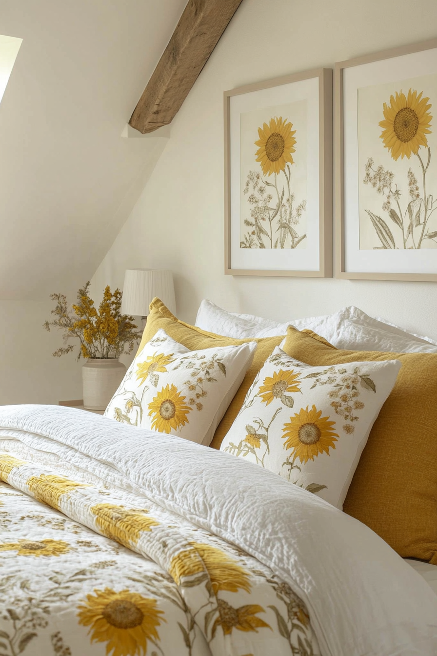 27 Stunning Sunflower Bedroom Ideas 2025 – Home Design & Decor