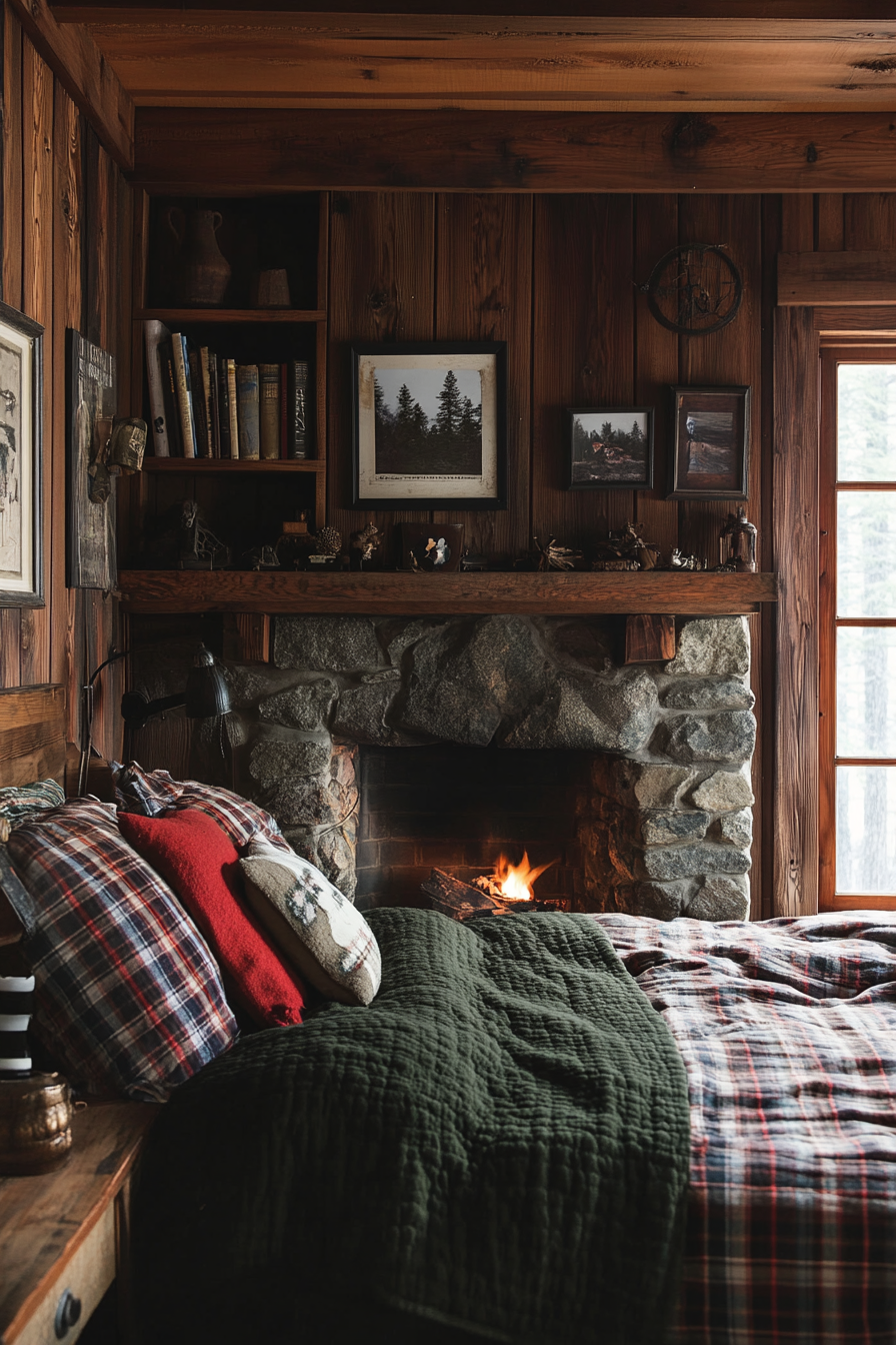 21. Rustic Cabin Getaway (Spare Bedroom Ideas) - Spare Bedroom Ideas
