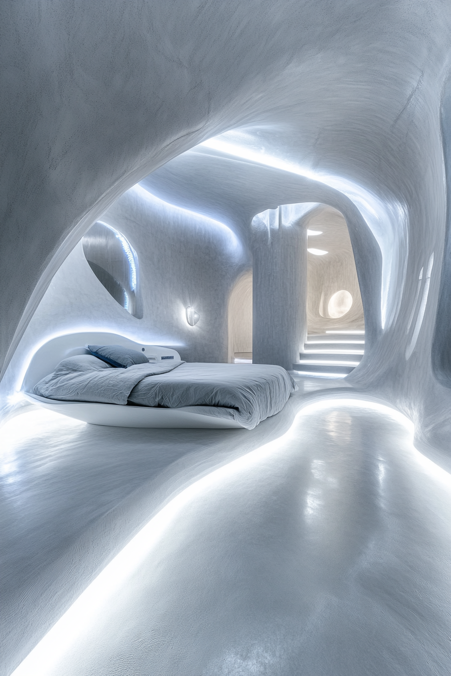 26. Minimalist Futurism (Spare Bedroom Ideas) - Spare Bedroom Ideas