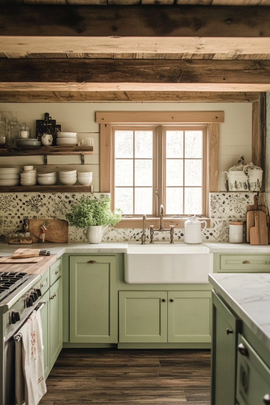 2. Rustic Farmhouse Retreat (Vintage Kitchen Ideas) - Vintage Kitchen Ideas