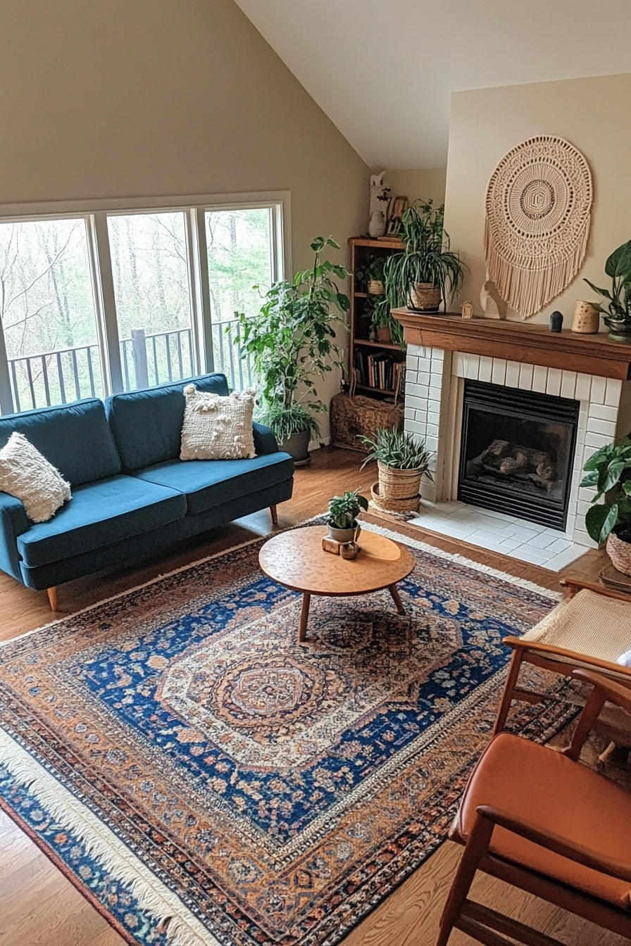 5. Bohemian Bliss (Cozy Living Room Ideas) - Cozy Living Room Ideas