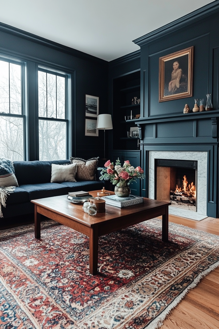 19. Neo-Traditional Comfort (Cozy Living Room Ideas) - Cozy Living Room Ideas