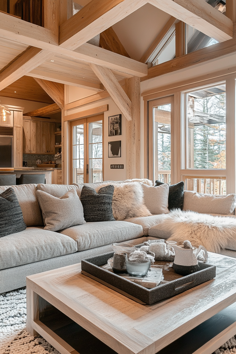 23. Scandinavian Rustic (Cozy Living Room Ideas) - Cozy Living Room Ideas