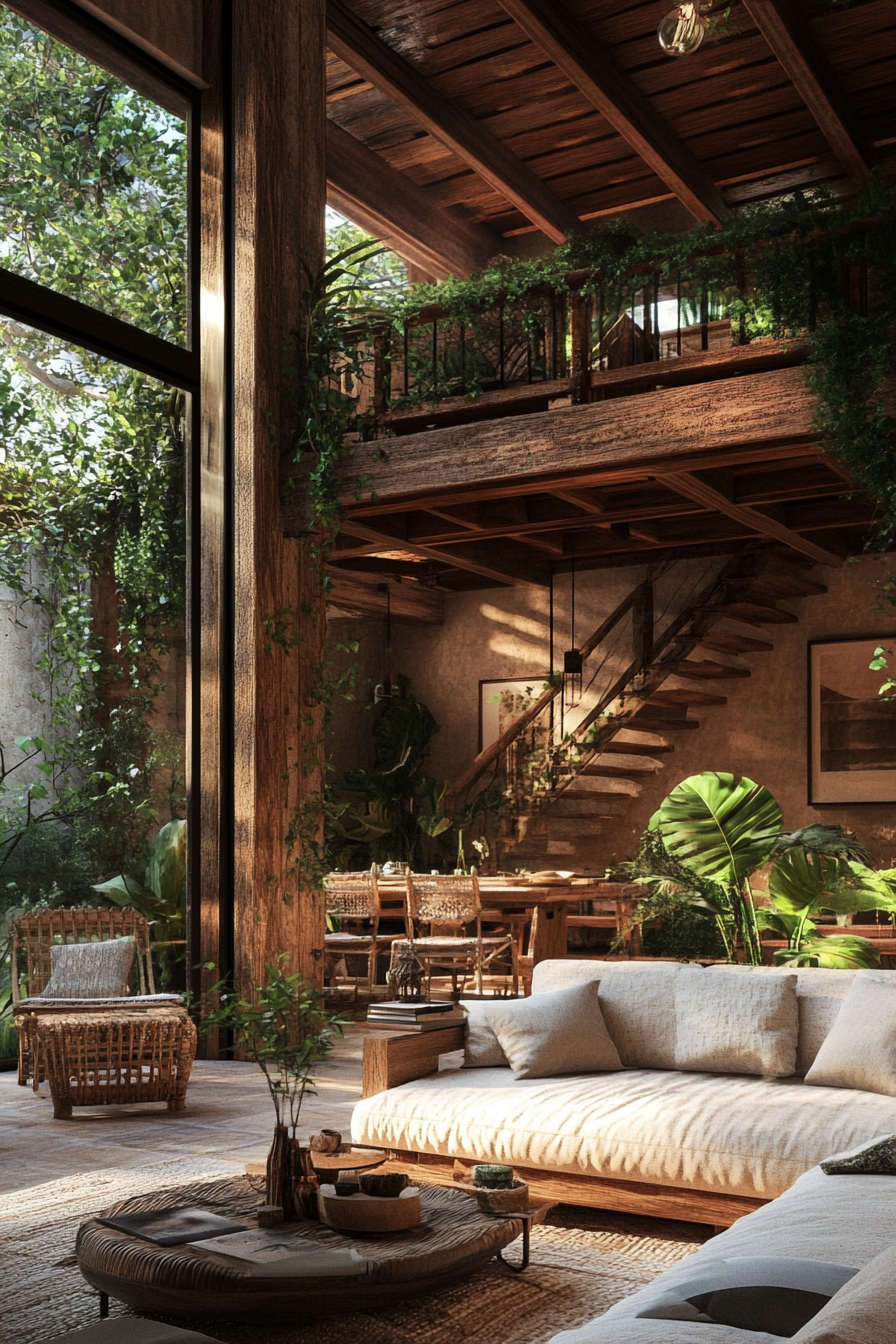 25. Botanical Sanctuary (Cozy Living Room Ideas) - Cozy Living Room Ideas